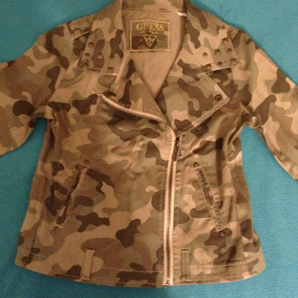 Guess Kid's Camouflage Jacket